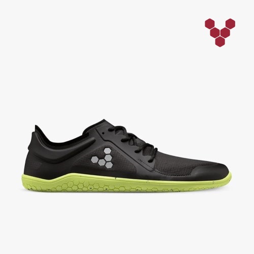 Vivobarefoot Primus Lite III All Weather Mens Trainers Black UK INDE